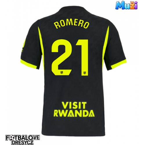 Atletico Madrid Cristian Romero #21 Venkovní Dres 2026-27 Krátký Rukáv Atletico Madrid Cristian Romero #21 Venkovní Dres 2026-27 Krátký Rukáv
